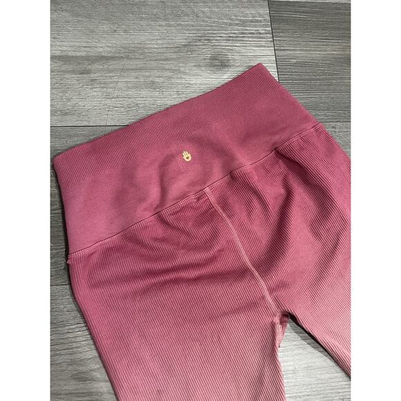 Spiritual Gangster Seamless Leggings M/L Ombre Pink - Picture 3 of 4